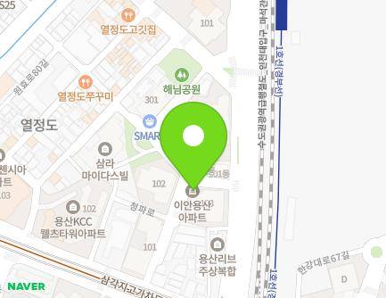 서울특별시 용산구 백범로90길 74 (문배동, 이안용산) 지도