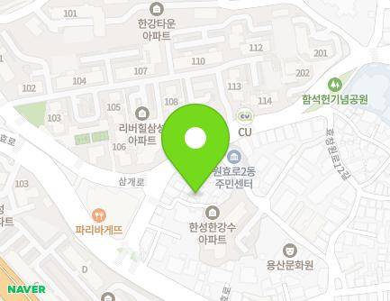 서울특별시 용산구 효창원로 6-9 (산천동) 지도