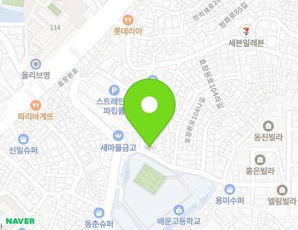 서울특별시 용산구 효창원로104길 7 (서계동, 서계1경로당) 지도