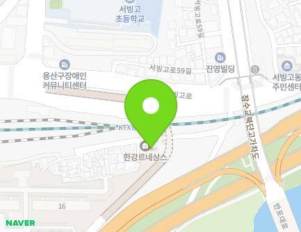서울특별시 용산구 서빙고로62길 27 (서빙고동, 한강르네상스아파트) 지도