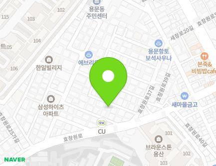 서울특별시 용산구 효창원로37가길 11 (용문동, 현대빌라) 지도