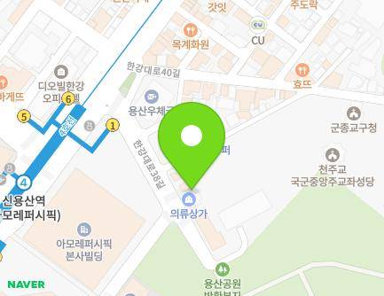 서울특별시 용산구 한강대로38길 29 (용산동5가, 의류상가) 지도