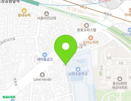서울특별시 용산구 원효로 198-5 (원효로2가) 지도