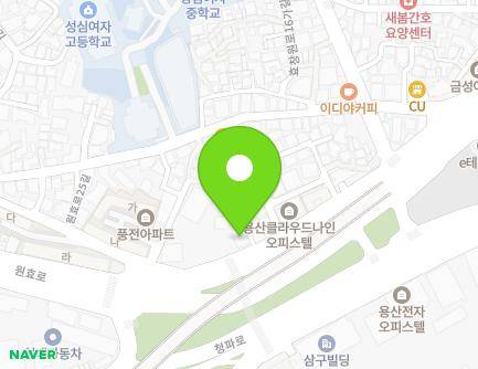 서울특별시 용산구 원효로 103-3 (원효로3가, 아인하우스) 지도