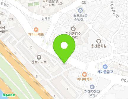 서울특별시 용산구 원효로 64 (원효로4가) 지도