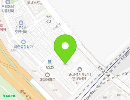 서울특별시 용산구 이촌로22길 13-9 (이촌동, 삼우아파트) 지도