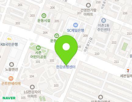 서울특별시 용산구 이촌로 224 (이촌동, 리버뷰맨션) 지도