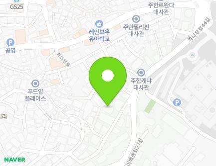 서울특별시 용산구 회나무로44가길 8 (이태원동, CJ이태원빌라) 지도