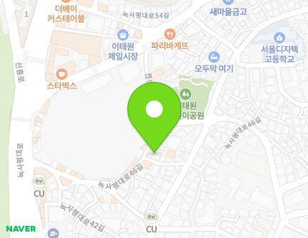 서울특별시 용산구 녹사평대로46길 36 (이태원동, 남산 ARK TOWER) 지도