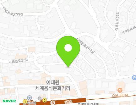 서울특별시 용산구 이태원로27길 16 (이태원동, 이태원 빌라) 지도