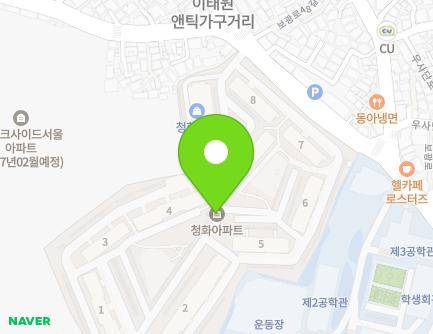 서울특별시 용산구 장문로 27 (이태원동, 청화아파트) 지도