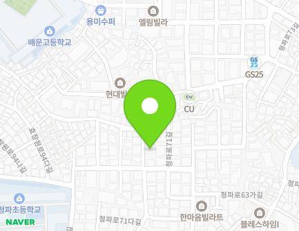 서울특별시 용산구 청파로71다길 15 (청파동1가) 지도