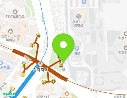 서울특별시 용산구 이태원로 1 (한강로1가) 지도