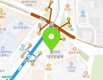 서울특별시 용산구 한강대로62길 5 (한강로1가) 지도