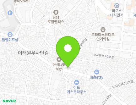 서울특별시 용산구 우사단로10길 77-1 (한남동) 지도