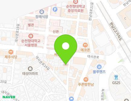 서울특별시 용산구 대사관로30길 6 (한남동) 지도