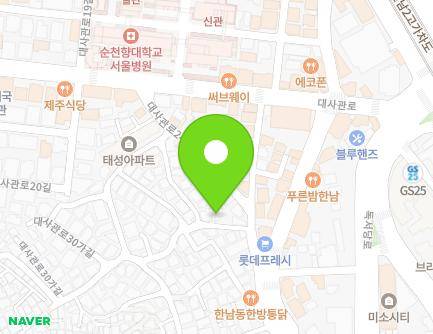 서울특별시 용산구 대사관로30가길 6 (한남동) 지도