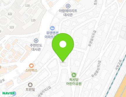 서울특별시 용산구 유엔빌리지길 259-5 (한남동, 힐탑빌라) 지도