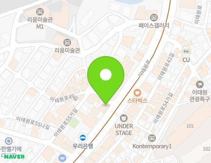 서울특별시 용산구 이태원로 247 (한남동, 버들약국) 지도