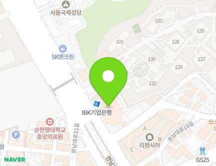 서울특별시 용산구 한남대로 72 (한남동, IBK기업은행고객센터) 지도