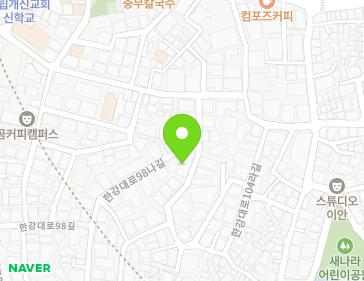 서울특별시 용산구 한강대로98나길 26 (후암동, 금성빌라) 지도