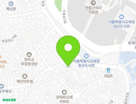 서울특별시 용산구 후암로34길 46 (후암동, 금성팰리스) 지도