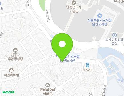 서울특별시 용산구 두텁바위로 155 (후암동) 지도