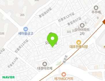 서울특별시 은평구 불광로1길 11-10 (대조동, 대조동주택) 지도