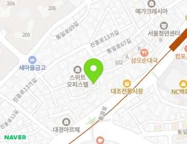 서울특별시 은평구 불광로1길 11-4 (대조동, 모노하우스) 지도