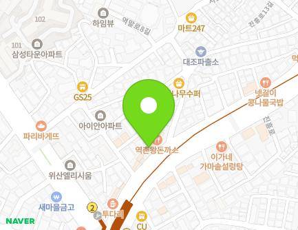 서울특별시 은평구 진흥로 121 (대조동, 하나교회) 지도