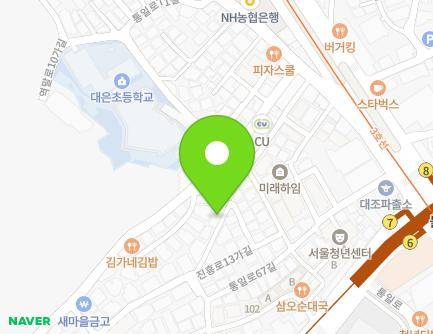 서울특별시 은평구 진흥로13가길 17-9 (대조동, 태양아트빌) 지도