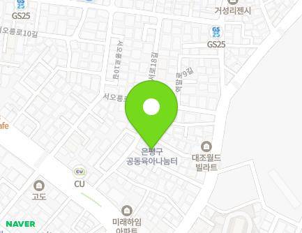 서울특별시 은평구 역말로 123-13 (대조동, 한빛월드빌) 지도