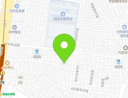 서울특별시 은평구 서오릉로10길 17-6 (대조동, 토담빌) 지도
