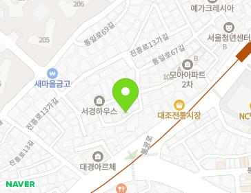 서울특별시 은평구 불광로1길 11-8 (대조동) 지도