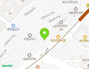 서울특별시 은평구 불광로1길 11-5 (대조동) 지도