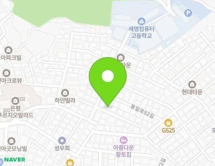 서울특별시 은평구 통일로92가길 20-3 (불광동) 지도