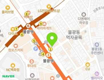 서울특별시 은평구 통일로 724 (불광동) 지도