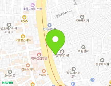 서울특별시 은평구 통일로82길 11 (불광동) 지도