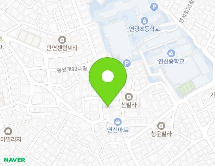 서울특별시 은평구 연서로33길 24 (불광동, 호원캐슬) 지도