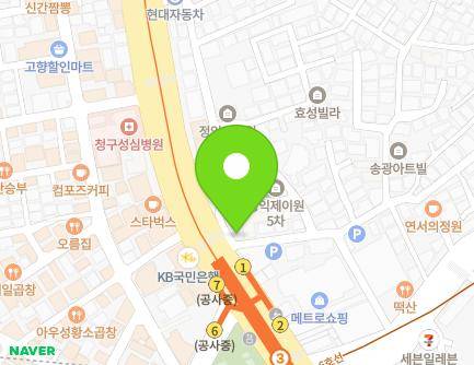 서울특별시 은평구 통일로80길 1 (불광동, 홍의원빌딩) 지도