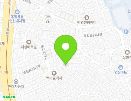 서울특별시 은평구 통일로82나길 16-2 (불광동, 홍림빌라) 지도