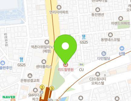서울특별시 은평구 연서로 10 (역촌동, 리드힐병원) 지도