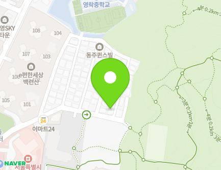서울특별시 은평구 백련산로4길 23 (응암동) 지도