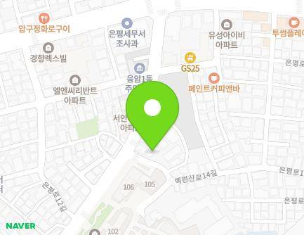 서울특별시 은평구 백련산로 166-3 (응암동, 현진파크빌) 지도