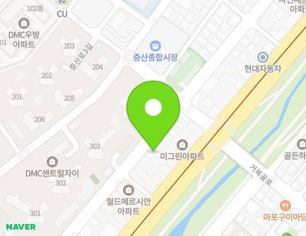 서울특별시 은평구 증산로3길 5-15 (증산동, 청운아파트) 지도