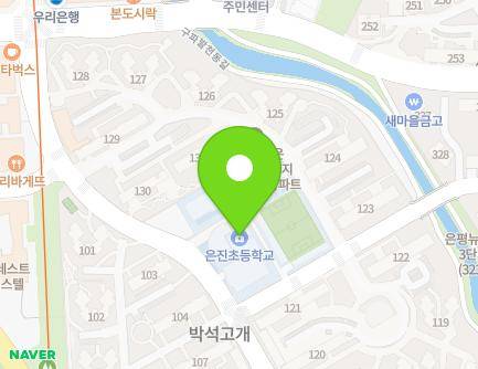 서울특별시 은평구 진관1로 21-20 (진관동, 은진초등학교) 지도