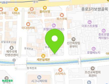 서울특별시 종로구 종로16길 37 (관수동) 지도