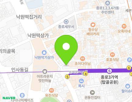 서울특별시 종로구 돈화문로11길 48 (낙원동) 지도