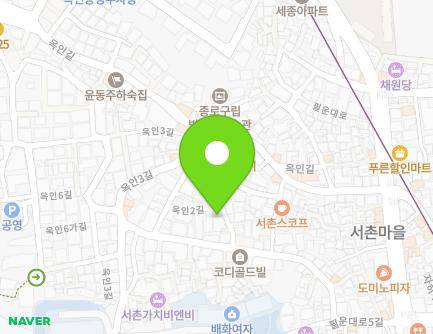 서울특별시 종로구 옥인2길 16 (누상동) 지도