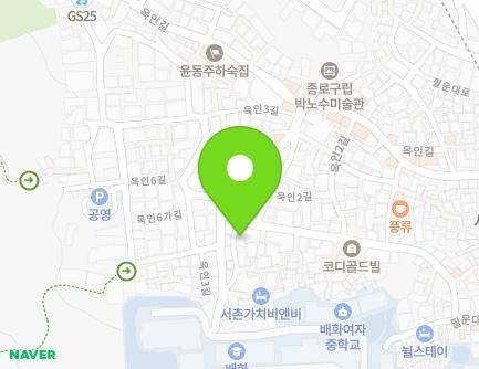 서울특별시 종로구 필운대로5나길 45-1 (누상동, 청마빌라) 지도
